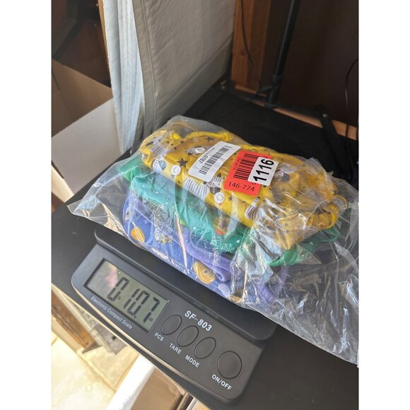 Reusable Washable Dog Diapers Bundle - L - 3 Pack - Adjustable Fit With Fun Patt - Picture 3 of 4